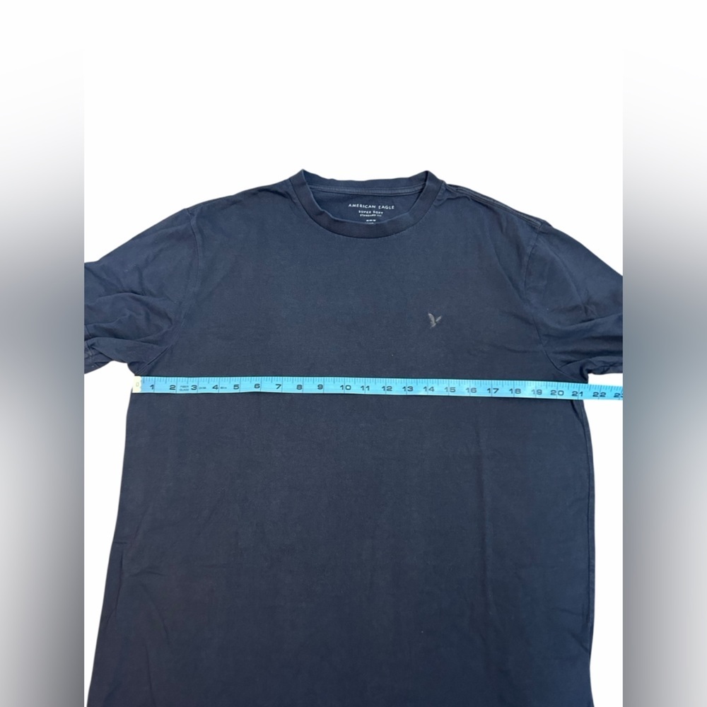 American Eagle Charcoal Grey Super Soft Standard Fit T-shirt Mens Sz Medium NWOT - Picture 6 of 7